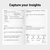 Book Insight Tracker – A5 PU Leather Reading Journal &