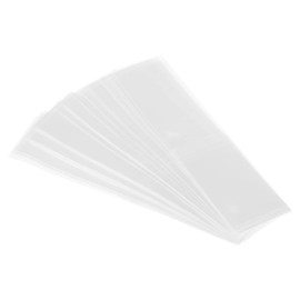 PATIKIL Pack of 250 Perforated Film PVC Shrink Tape for Caps 2.76 to 2.91 Inches 118 x 30 mm Clear