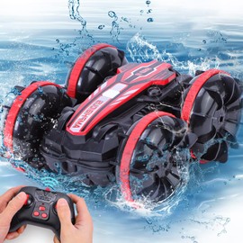 RC Car, Amphibious, For Children, For Amphibious, RC Car, 4wd, Stunt Car, For Kids, Popular, Remote Control Car, 360° Rotation, Off-Road RC Car, Waterproof, Christmas, Boys, Gift, Elementary School