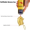 Creative Golden Pig Torch Lighter - Portable Gas Lighter with