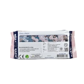 NARA Air-Dry Clay (Hard & Strong), 500g. (1.1 lbs.) Block, for Sculpting and Coating - Easy to Use (Flesh)