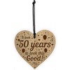 Red Ocean Funny 50th Birthday Gift For Him Her Shabby