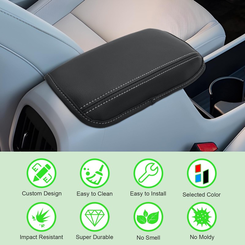 GAFAT Compatible with Hyundai Kona SX2 2024 2025 Central Armrest
