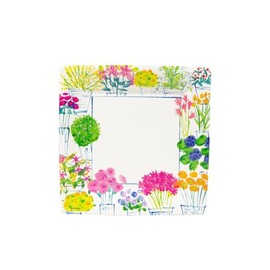 Caspari Flower Market Salad & Dessert Plates - 32 Per Package