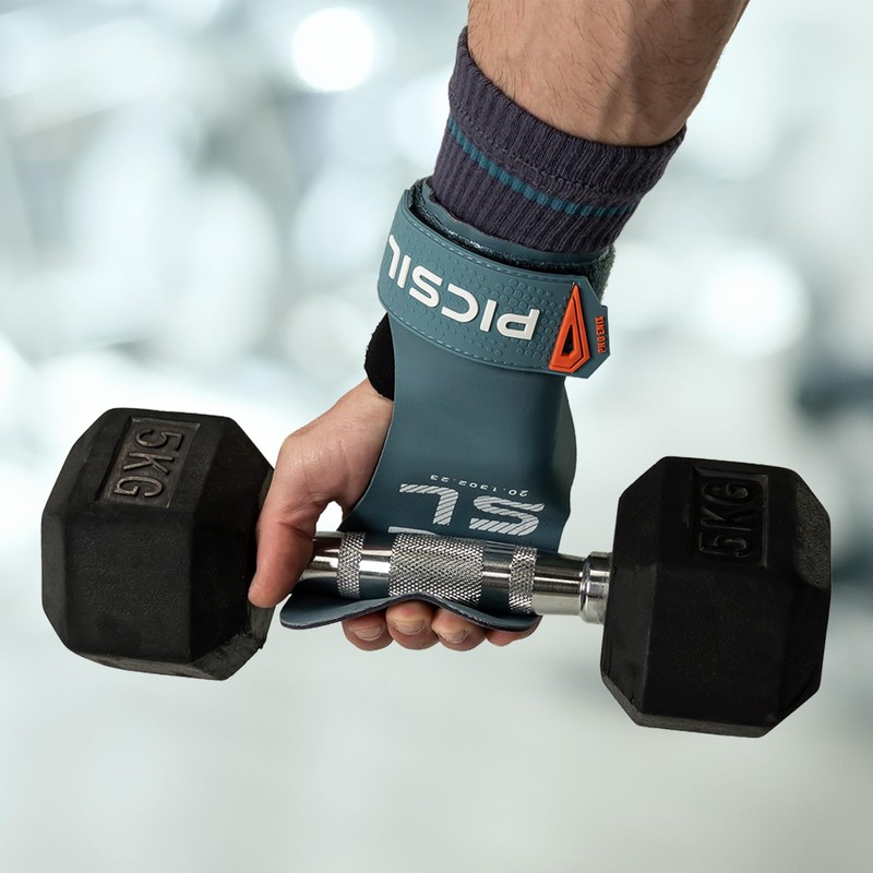 PICSIL Phoenix Grips+ Wrist Pads + Carry Bag, Magnesium Free,