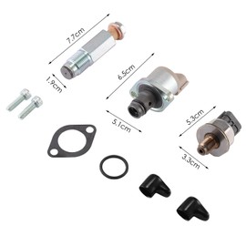 GEARLEADER Fuel Pump Rail Pressure Valve Sensor Kit 294200-0360 Compatible with Ford Transit 2.2 2.4 Peugeot Boxer 2.2 Citroen Relay 2.2 294200-0160, 294009-0260