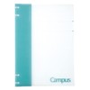 Kokuyo Loose Leaf Binder A4 Campus Notebook-like Binder, 30 Holes,