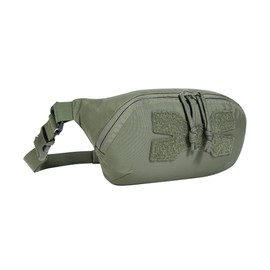Tasmanian Tiger TT Hip Pouch Lightweight Tactical Hip Bag with Mesh Compartments and Detachable Belly Strap in MOLLE - Compact Foldable - Olive