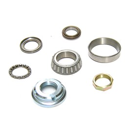 FORK STEERING STEM HEAD BEARING SET 7 PIECE 80-150CC GY6 CHINESE SCOOTER MOPED ATV TAOTAO JONWAY BMS PEACE ROKETA ZNEN PEACE JMSTAR SUNL VIP BENZHOU BAJA JINLUN JCL BMS WOLF ETC.