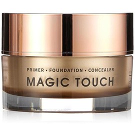 비타민 C가 함유된 모든 피부 톤을 위한 매직 터치 크림 3 in 1 프라이머 파운데이션 컨실러, 붉은기 다크 스팟 커버 결점 30ml 바이오밸런스 Magic Touch Cream 3 in 1 Primer Foundation Concealer with Vitamin C for All Skin Tones, Redness Dark Spot Cover Flaw 30ml Biobalance