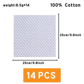 Material for Sewing Fat Quarters Fabric - Bundle Quilting Fabrics Bundles 25 X 25 cm for Patchwork Crafts Print Floral for Quilting Crafting Home Decor C0614