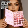 5 En 1 Paleta Sombras, Contorno, Iluminación, Labial Y Rubor