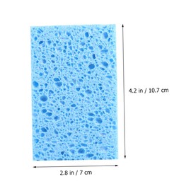 Healvian 6pcs Kitchen Cleaning Sponges Tableware Scrubbing Pads for Tough Safe for Dishes and Cookware Convenient Wiping Sponge