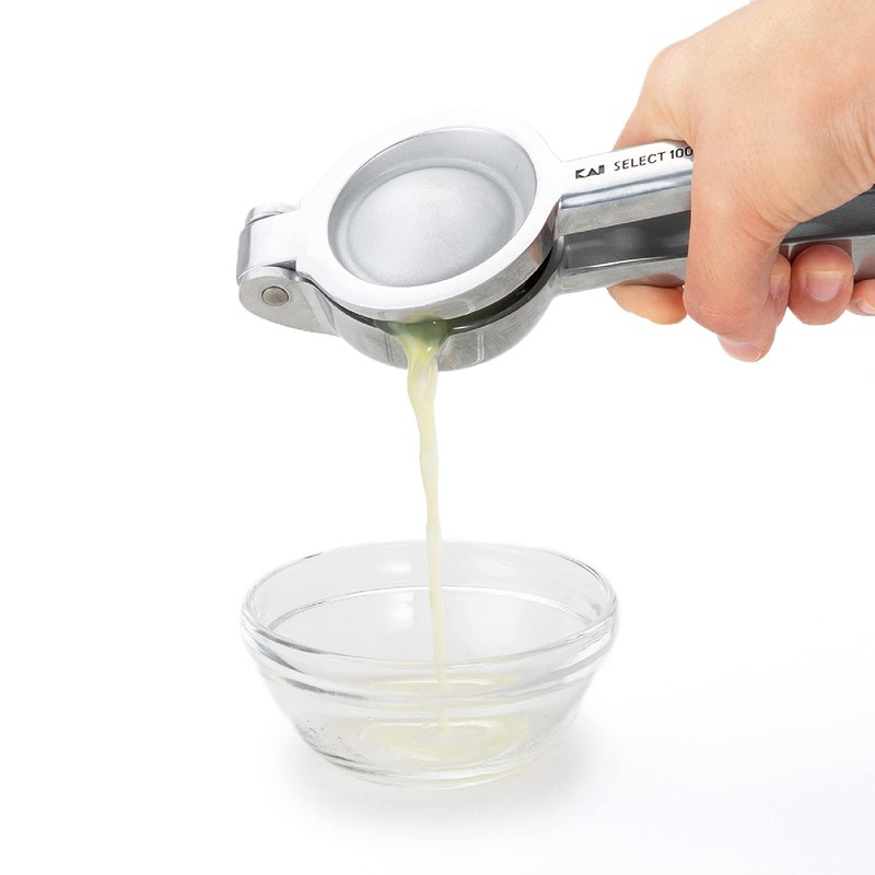 貝印 KAI しぼり器 フルーツしぼり ミニ キッチンツール SELECT100 DH3011 シルバー