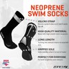 ZONE3 Neoprene Swim Socks/High Stretch 2mm Neoprene Wetsuit Socks For