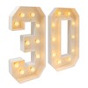 Gdrasuya10 Marquee Numbers 30th Light up Numbers 3ft Tall Large