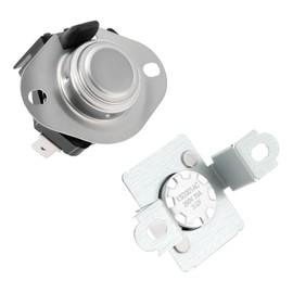 eMagTech 2Pcs Thermal Cut Off Kit Dryer Thermostat 280148 8557403 8318314 Compatible with Whirlpool WED7300XW WED7400XW MED5500FW2