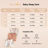 Yoofoss Baby Sleep Sack 6-12 Months 0.5 Tog Wearable Blanket