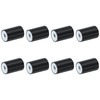 sourcing map 8Pcs 25 x 40mm M8 Thread Female Rubber