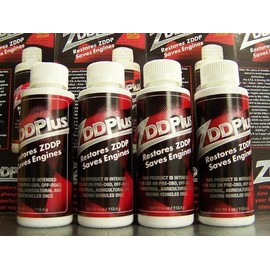 ZDDPPlus ZDDP Engine Oil Additive Zinc & Phosphorus 4 Bottle Pkg