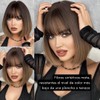 GAIBMAX - Pelucas para mujer cabello aspecto natural, pelucas para