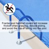 Frantie Swimming Pool Handrail Cover, 8 Feet Zipper Slip Resistant