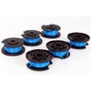 6 Pack Ryobi Grass Trimmer Line Spool for 18V 24V 40V Ryobi Grass Trimmer - Ryobi One + AC14RL3A (Diameter 1.65mm, 3.3m Length) - 6 Pieces