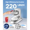 VEVOR Ice Crusher Machine, 220lbs Per Hour Electric 4 Blades