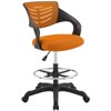 Modway Thrive Drafting Chair - Tall Office Chair for Adjustable