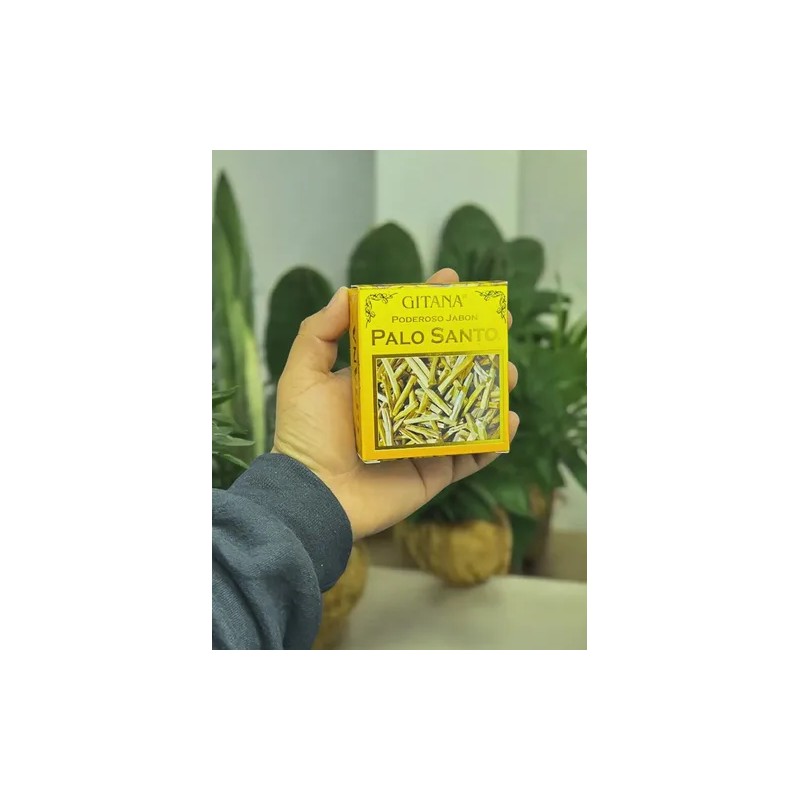 Jabón Gitana Con Palo Santo Limpieza Energética Protección