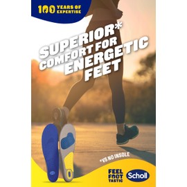 Scholl Women's Gel Activ Running Insoles UK Size 3.5-6 (Twin Pack)