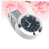 JECOMPRIS 1.25 Inch Motorcycle Handlebar Clock Waterproof Aluminum Digital Car