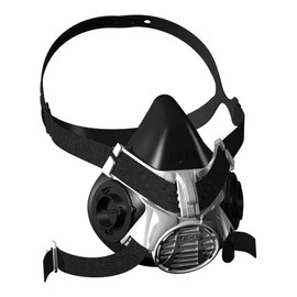 MSA Safety 10102274 Advantage 420 Twin Half Mask Respirator, Medium
