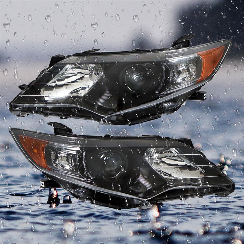 WFLNHB Headlights Assembly Replacement for 2012 2013 2014 Toyota Camry