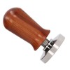 Coffee Tamper Separate Design Stainless Steel Ergonomic Wood Handle Portable