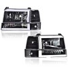 ANDPLAY LED DRL Headlights Assembly Left & Driver Side Compatible