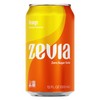 Zevia Zero Calorie Soda, Orange, 12 Ounce Cans (Pack of