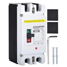 DIHOOL DIHOOL 200 Amp DC Breaker, 500V Battery Disconnect Switch for Main Power, Solar, UPS, Power Station
