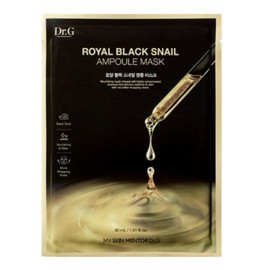 Dr.G Dr. G Royal Black Snail Ampoule Mask 1 x 10 I have read the notice and agree to use it. / 닥터지 로얄 블랙 스네일 앰플 마스크 1매 10개 공지사항을 확인하였으며 활용에 동의합니다.