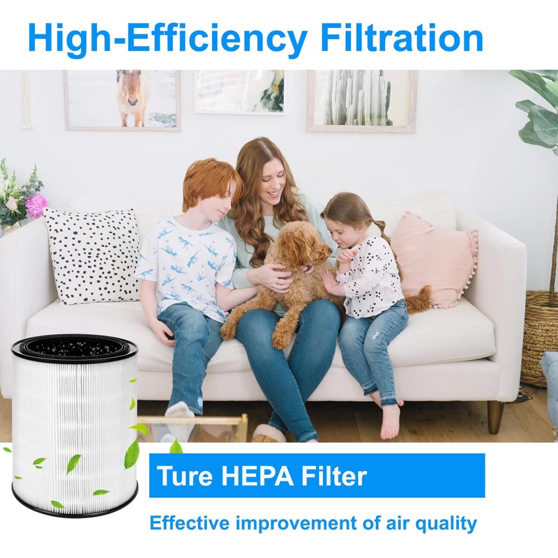 Vanbolt 1Pack True HEPA Replacement Filter-Compatible with Aerus Lux Guardian