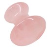 Beavorty Ergonomic Mini Crystal Gua Sha Stone for Face Massage