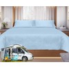 RV Bunk 42 x 80 Sheet Set, 4-Piece Bed Sheets