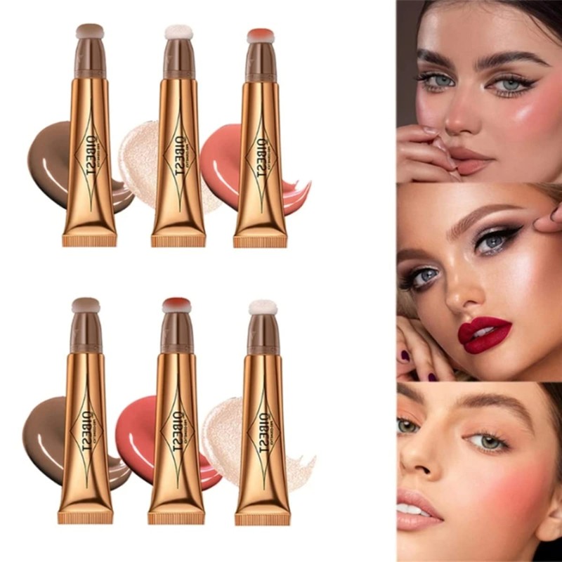 Liquid Contour Beauty Wall, Face Highlighter and Bronze Stick Attached