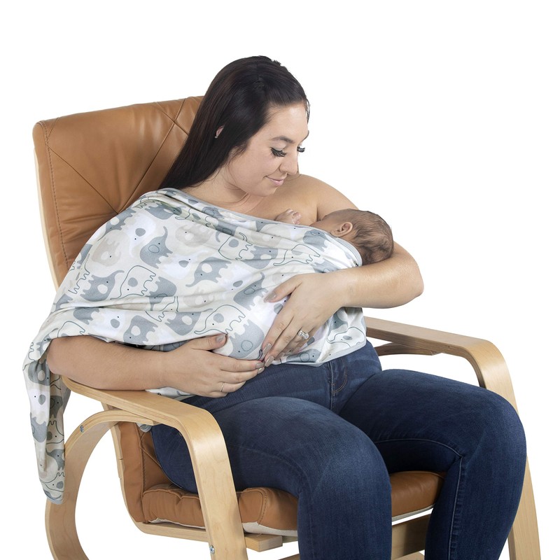 Ingenuity Naps & Nights 2-Pack Multi-Use Infant Swaddle Blanket Set