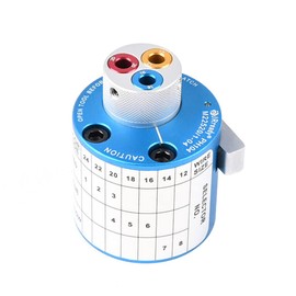 JRready PH104 M22520/1-04 Turret Head Positioner for NEW-ASF1, NEW-AS1, ACT-M201 Crimp Tool, Suitable for MIL-DTL-38999 Series 12# 16# 20# Pin and Socket