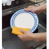 Fine Dish Towel, Kitchen Water Absorption, Paper, Cloth, Orange, Reusable