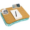 LAPGEAR Designer Lap Desk with Phone Holder and Device Ledge