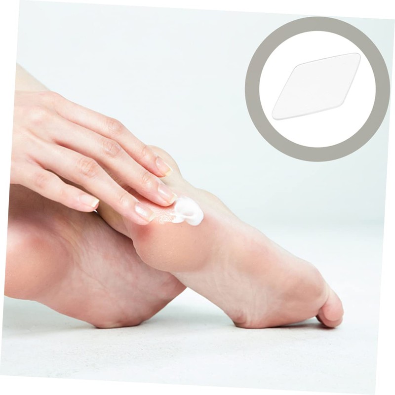 BIUDECO 2pcs Glass Callus Remover Foot Care Tools Ergonomic Foot