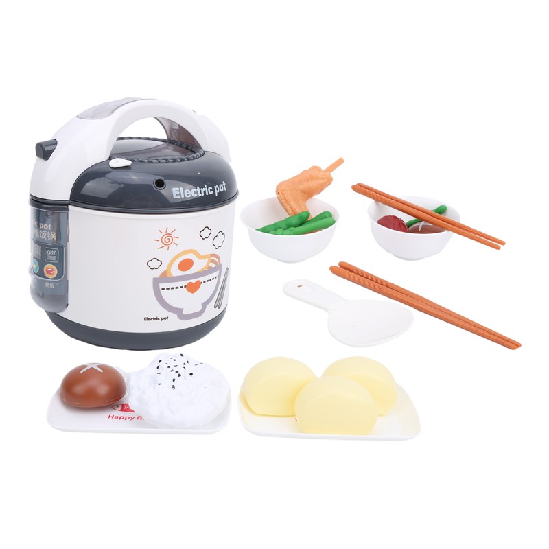 Kids Rice Cooker Toy Plastic Simulation Children Kitchen Cooking Appliances