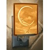 Mermaid and The Moon Curved Porcelain Lithophane Nightlight